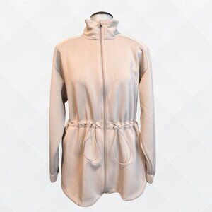 All In Motion™ Airy Sleek Full-Zip Jacket – Light Taupe | Size M | NWT